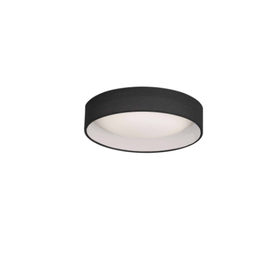 Luminaire plafonnier chrome et noir CFLD-1114-797 | Luminaire Plus.ca