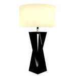 SPIN lampe de table en bois du Brésil 7044 | Luminaire Plus.ca