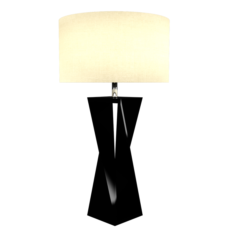 SPIN lampe de table en bois du Brésil 7044