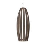 BARREL luminaire suspendu en bois du Brésil 303 | Luminaire Plus.ca