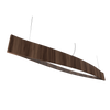 CANOE luminaire suspendu en bois du Brésil 1279LED