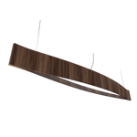 CANOE luminaire suspendu en bois du Brésil 1279LED