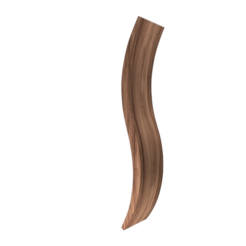 WAVE luminaire mural en bois du Brésil 4072LED | Luminaire Plus.ca