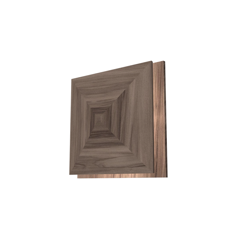 FACETED luminaire mural en bois du Brésil 4064LED | Luminaire Plus.ca