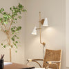 SYLVIA luminaire mural blanc et doré 52174WH | Luminaire Plus.ca