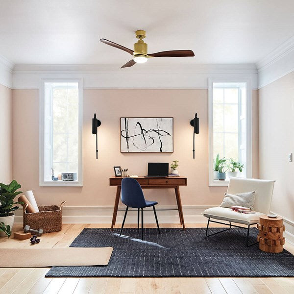 TRENTINO luminaire mural noir 52165BK | Luminaire Plus.ca