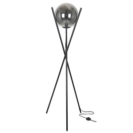PAMELA lampe de plancher noir PAM-601F-MB | Luminaire Plus.ca
