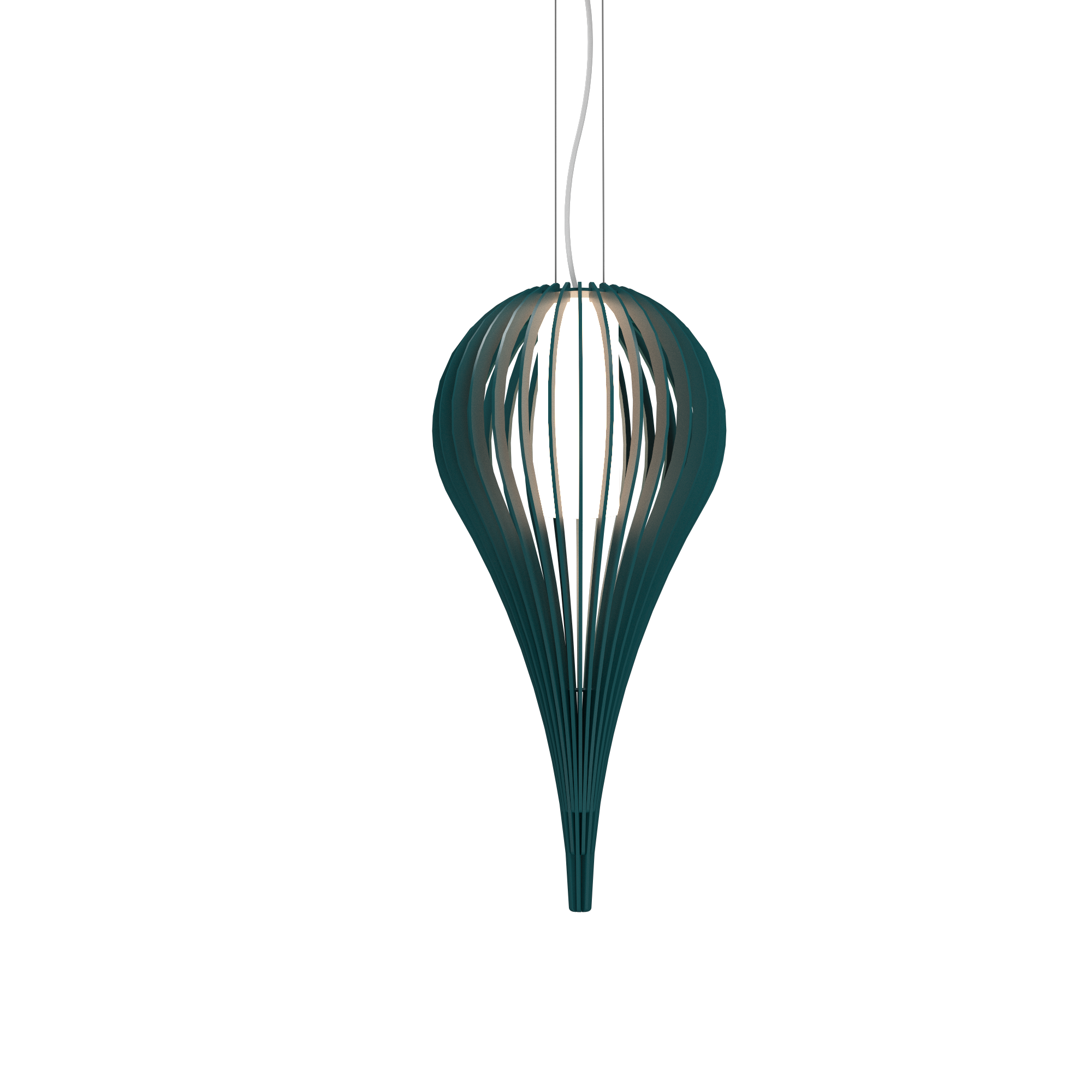 CAPPADOCCIA luminaire suspendu en bois du Brésil 1191 | Luminaire Plus.ca