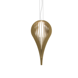 CAPPADOCCIA luminaire suspendu en bois du Brésil 1191 | Luminaire Plus.ca