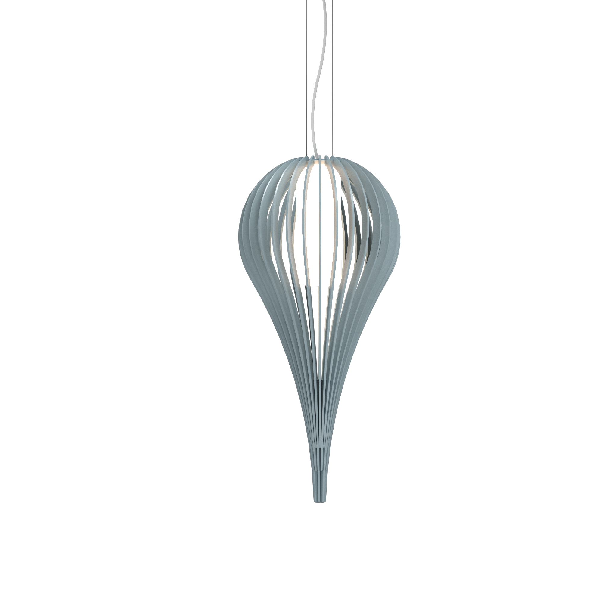 CAPPADOCCIA luminaire suspendu en bois du Brésil 1191 | Luminaire Plus.ca