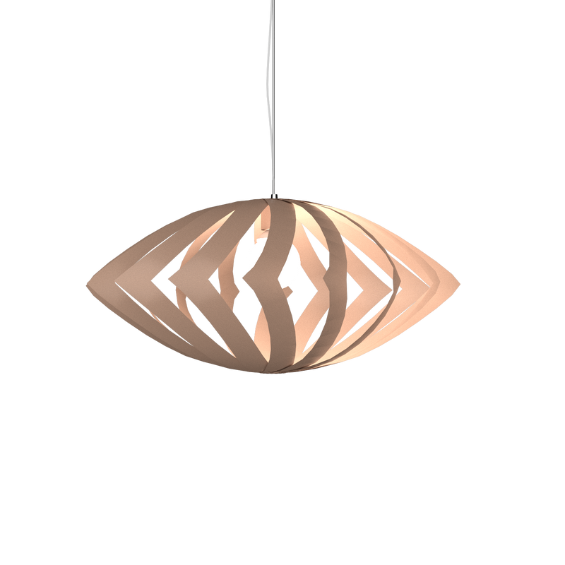 VERSATILE luminaire suspendu en bois du Brésil 1243