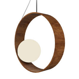 SFERA luminaire suspendu en bois du Brésil 620 | Luminaire Plus.ca