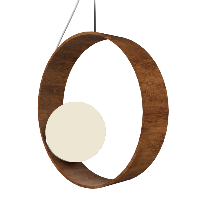 SFERA luminaire suspendu en bois du Brésil 620