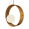 SFERA luminaire suspendu en bois du Brésil 620