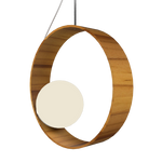 SFERA luminaire suspendu en bois du Brésil 620