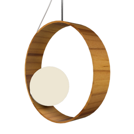 SFERA luminaire suspendu en bois du Brésil 620 | Luminaire Plus.ca