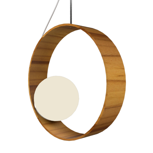 SFERA luminaire suspendu en bois du Brésil 620 | Luminaire Plus.ca