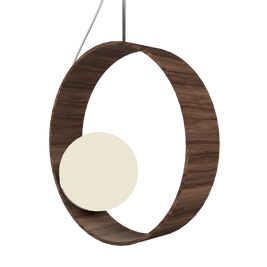 SFERA luminaire suspendu en bois du Brésil 620 | Luminaire Plus.ca