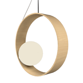 SFERA luminaire suspendu en bois du Brésil 620 | Luminaire Plus.ca