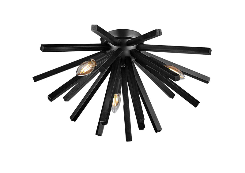 PIC luminaire plafonnier  C637-22-BK | Luminaire Plus.ca