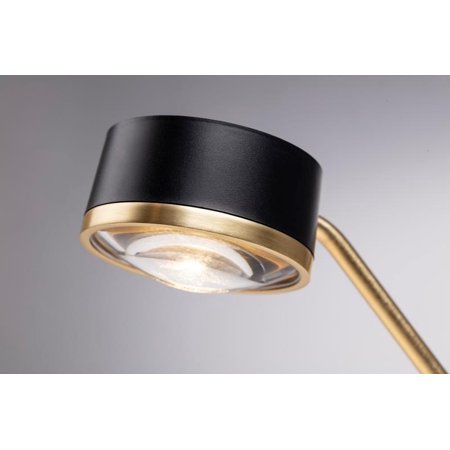 POLARIS lampe de table noir et doré T140979-BLACK | Luminaire Plus.ca
