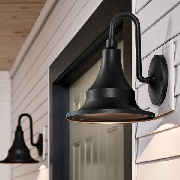 HAMPSHIRE luminaire mural extérieur noir 59055BKT