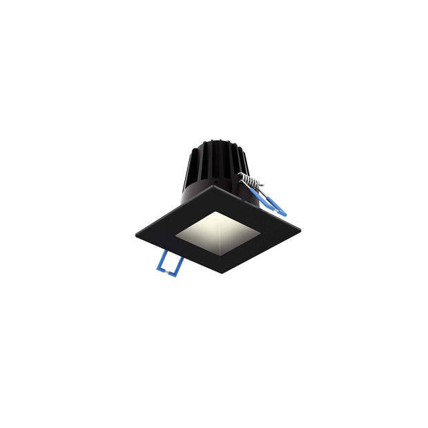 ENCASTRÉ régressé carré 2'' noir RGR2SQ-CC-BK | Luminaire Plus.ca