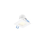 ENCASTRÉ régressé carré 2'' blanc RGR2SQ-CC-WH