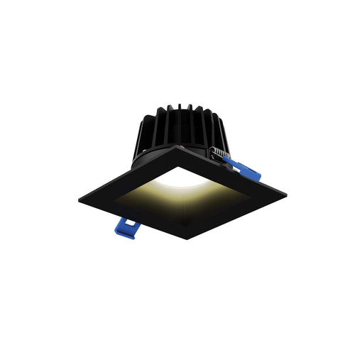 ENCASTRÉ régressé carré 4'' noir RGR4SQ-CC-BK | Luminaire Plus.ca