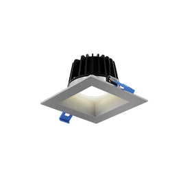 ENCASTRÉ régressé carré 4'' nickel brossé RGR4SQ-CC-SN | Luminaire Plus.ca