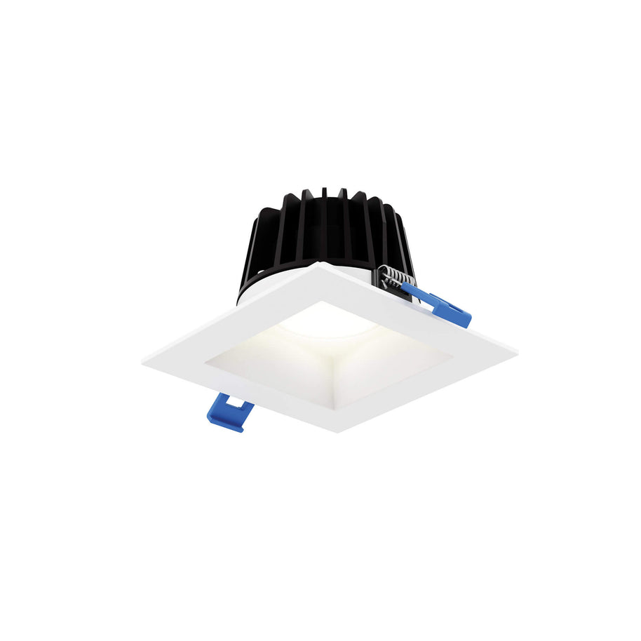ENCASTRÉ régressé carré 4'' blanc RGR4SQ-CC-WH | Luminaire Plus.ca
