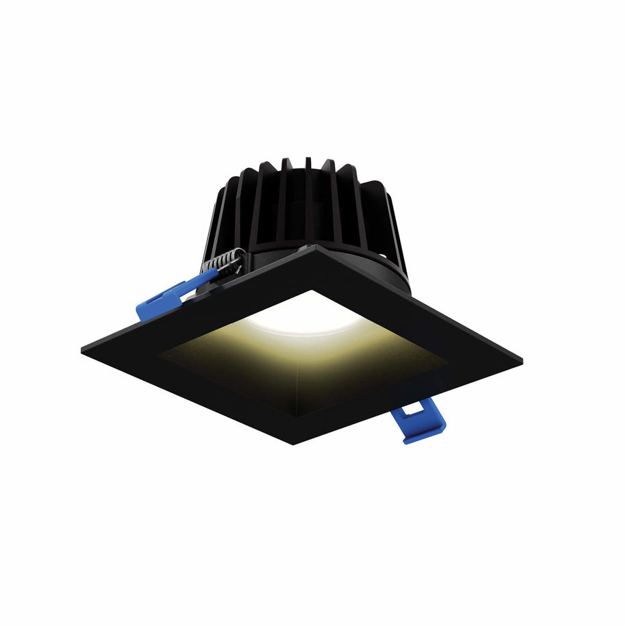 ENCASTRÉ régressé carré 6'' noir RGR6SQ-CC-BK | Luminaire Plus.ca