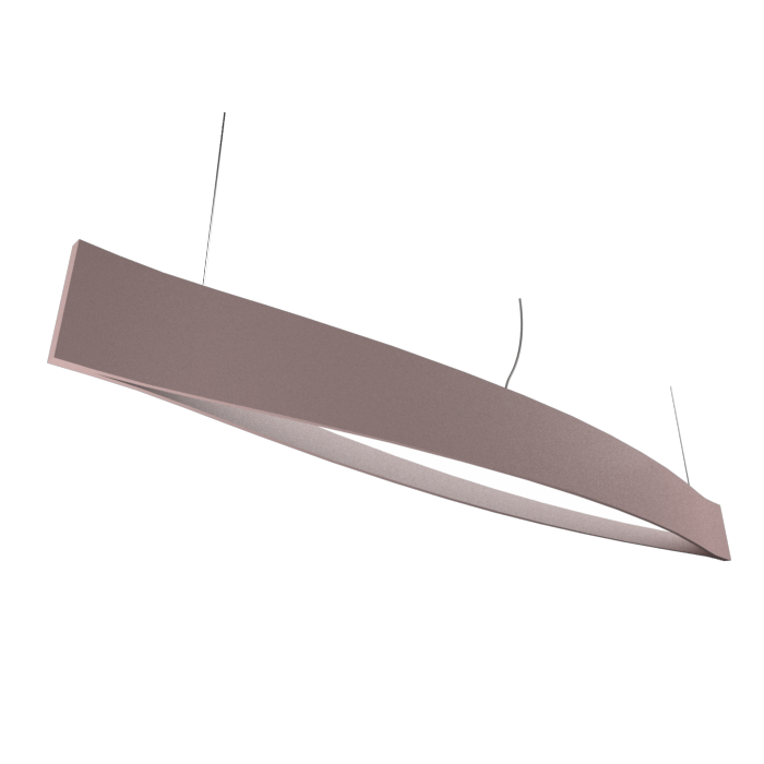 CANOE luminaire suspendu en bois du Brésil 1279LED