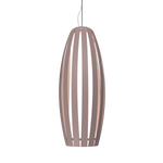 BARREL luminaire suspendu en bois du Brésil 303 | Luminaire Plus.ca