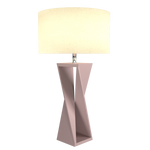 SPIN lampe de table en bois du Brésil 7044 | Luminaire Plus.ca