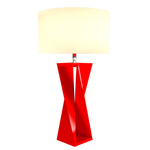 SPIN lampe de table en bois du Brésil 7044 | Luminaire Plus.ca