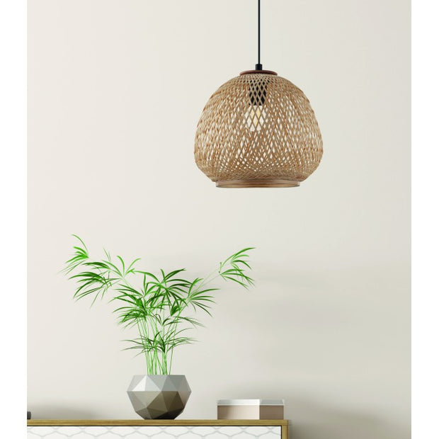 DEMBLEBY luminaire suspendu bois 43261A | Luminaire Plus.ca