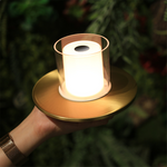 CANDLE lampe de table portative doré T1140003-TC-BRASS | Luminaire Plus.ca