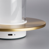 CANDLE lampe de table portative doré T1140003-TC-BRASS | Luminaire Plus.ca