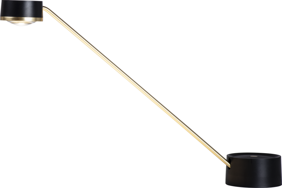 POLARIS lampe de table noir et doré T140979-BLACK | Luminaire Plus.ca