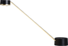 POLARIS lampe de table noir et doré T140979-BLACK | Luminaire Plus.ca