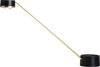 POLARIS lampe de table noir et doré T140979-BLACK