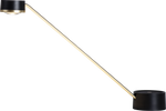 POLARIS lampe de table noir et doré T140979-BLACK | Luminaire Plus.ca