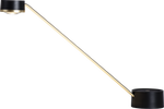 POLARIS lampe de table noir et doré T140979-BLACK