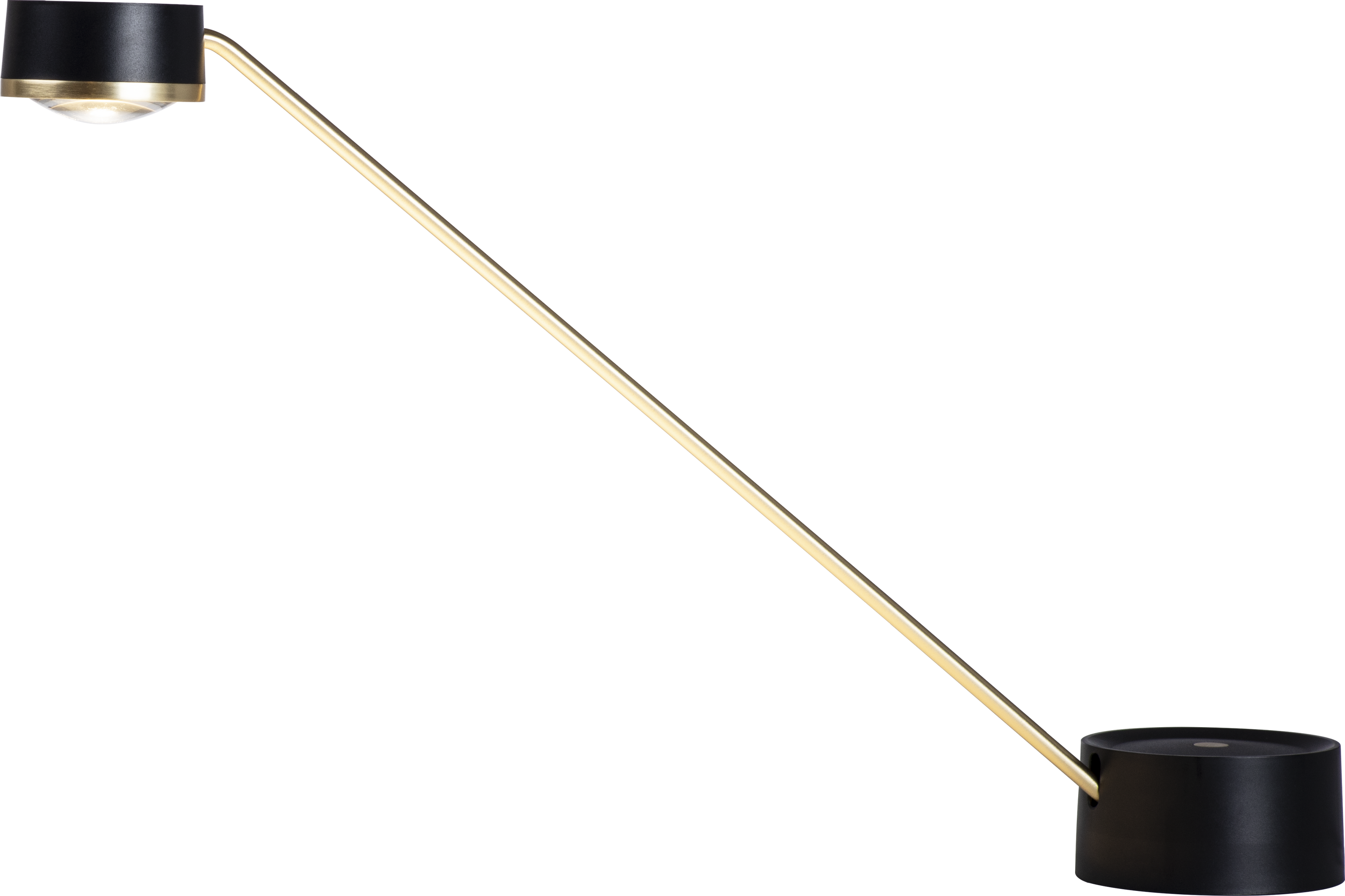 POLARIS lampe de table noir et doré T140979-BLACK | Luminaire Plus.ca