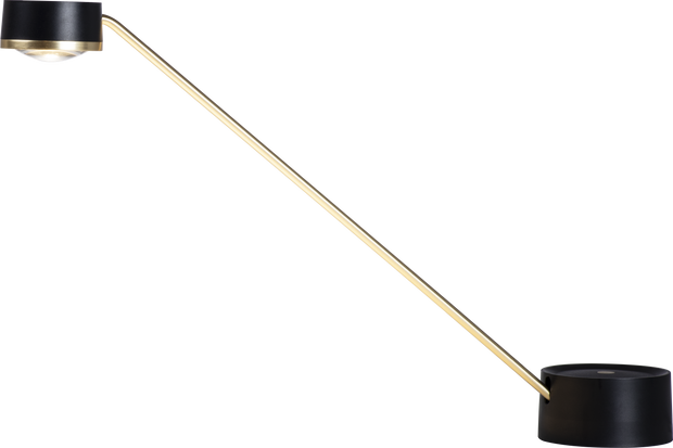 POLARIS lampe de table noir et doré T140979-BLACK | Luminaire Plus.ca