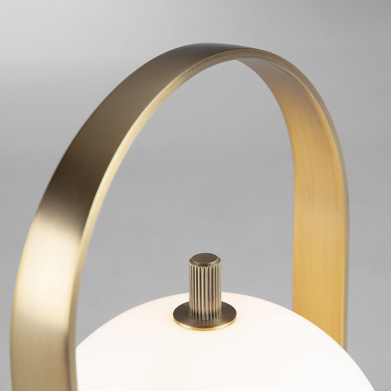 DAWN lampe de table extérieur doré T141021-BRASS| Luminaire Plus.ca