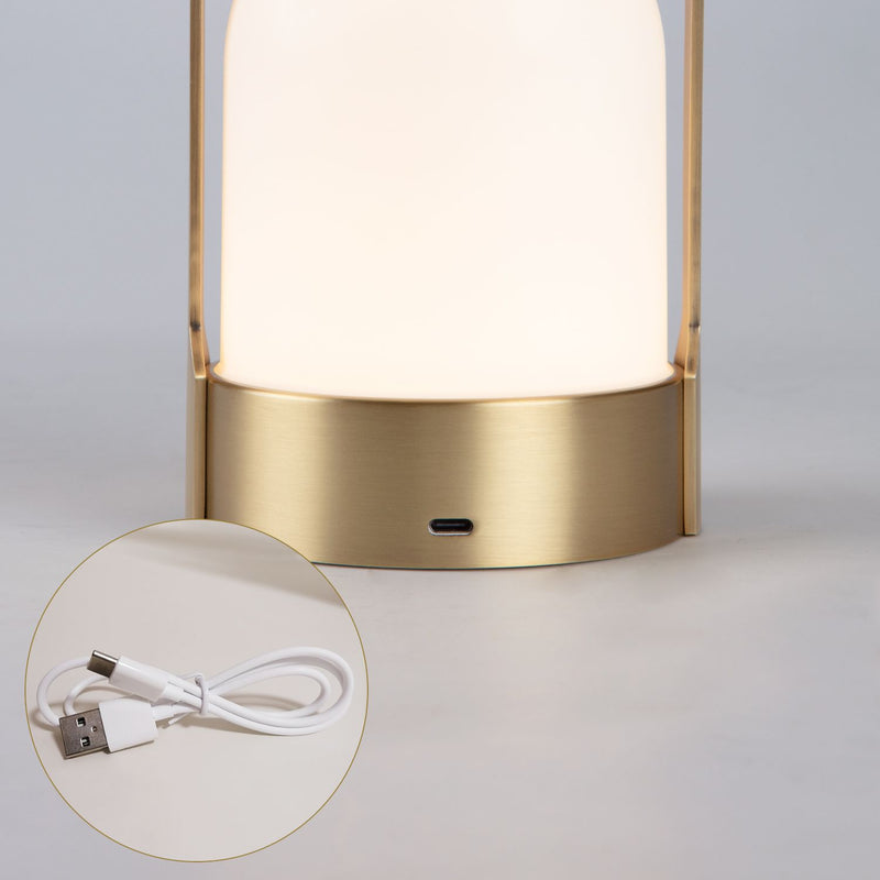 DAWN lampe de table extérieur doré T141021-BRASS| Luminaire Plus.ca