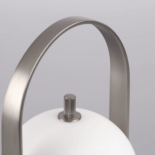 DAWN lampe de table ext nickel brossé T141021-NICKEL|Luminaire Plus.ca