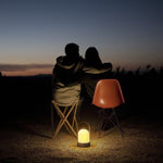 DAWN lampe de table ext nickel brossé T141021-NICKEL|Luminaire Plus.ca